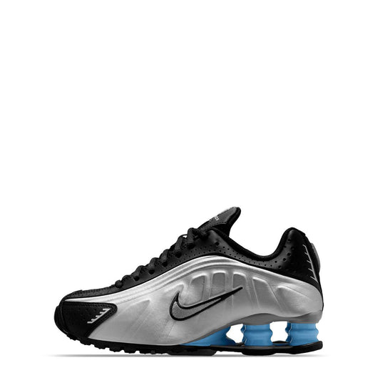 Zapatillas Nike Shox R4 - Plateado/Negro