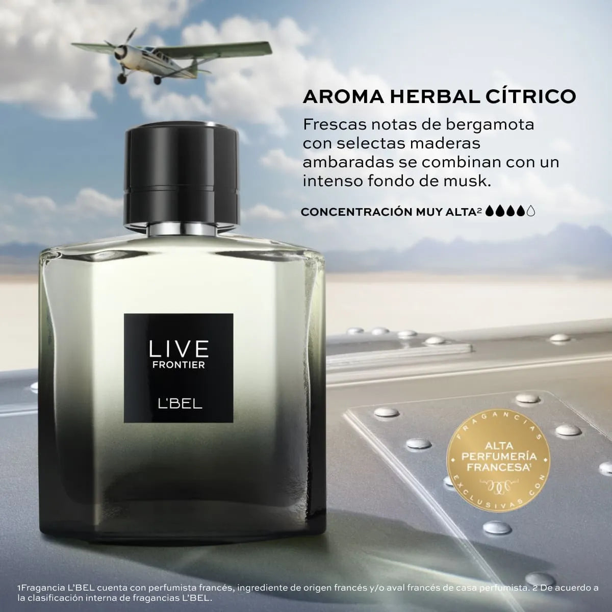 Perfume L'Bel Live Frontier 100ml